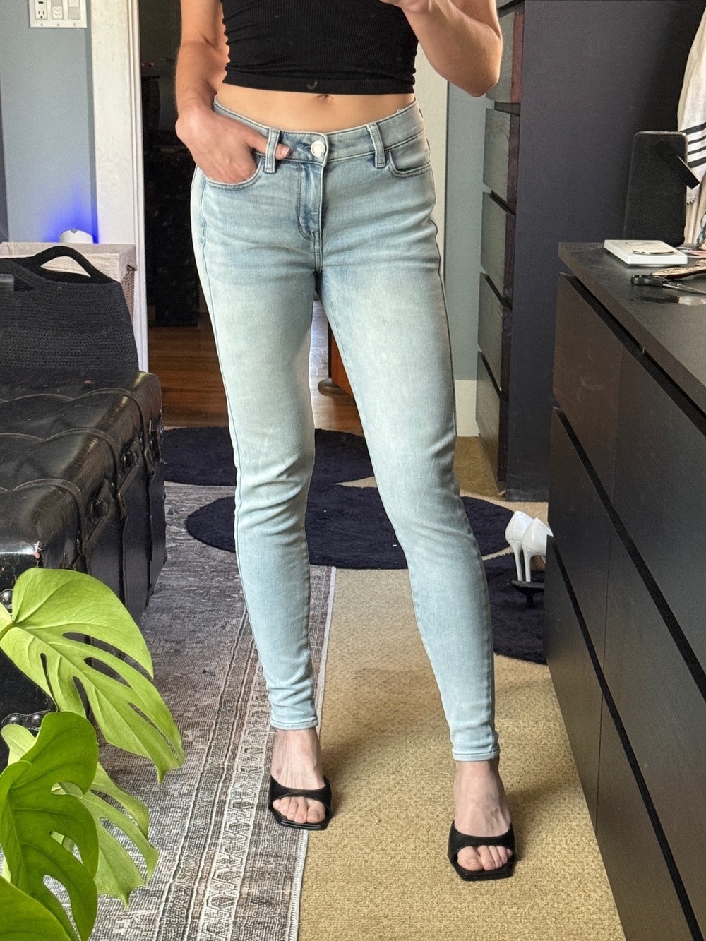 American Eagle Outfitters Leggings Skinny Jeans